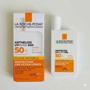 ​واقي شمس لاروش بوزيه أنثيليوس (Anthelios UVMUNE 400) – فلويد سائل غير مرئي SPF50+